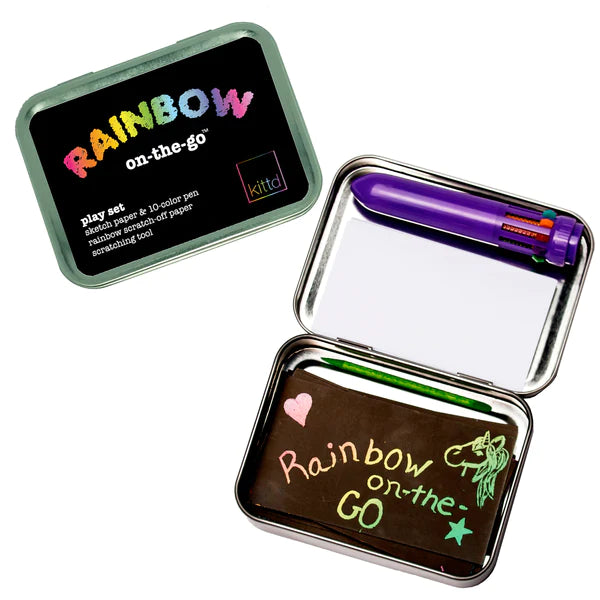 Rainbow On-The-Go Kids Art Set