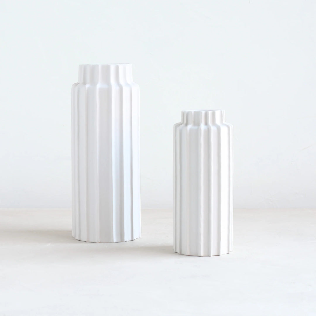 Floral Society – Ceramic Cylinder Vase