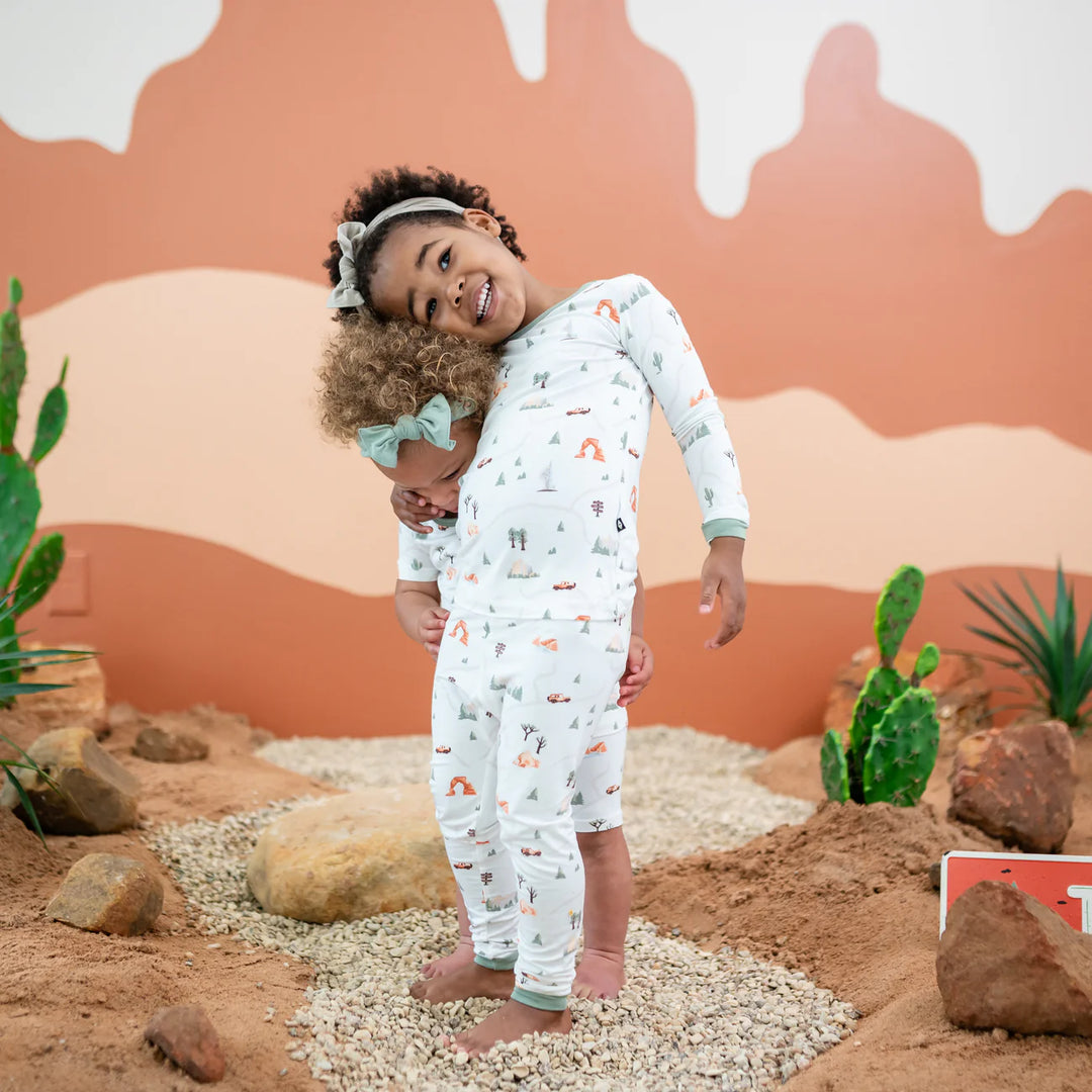 Kyte Baby - Long Sleeve Toddler Pajama Set in Road Trip
