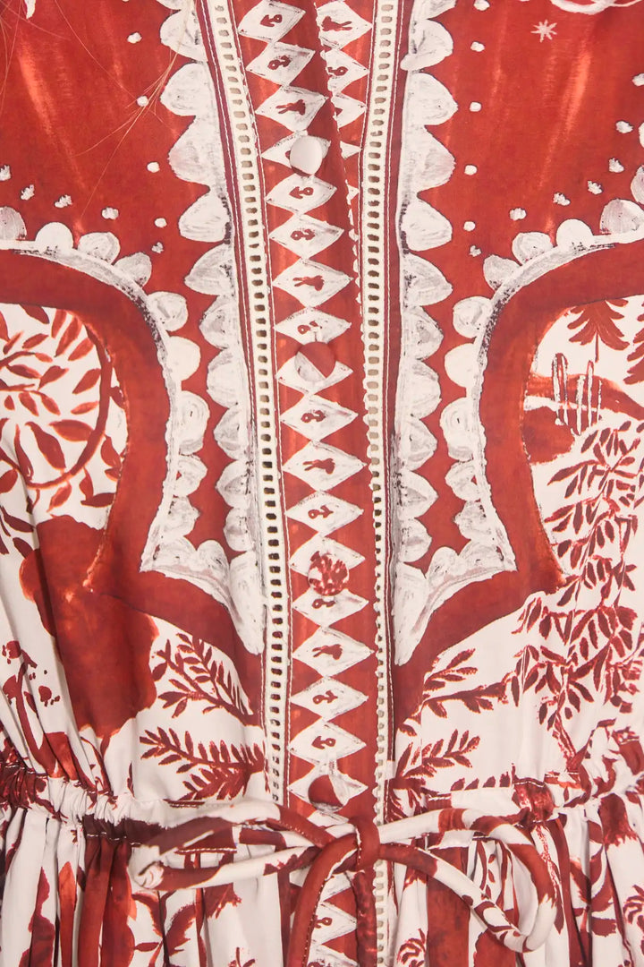 Hunter Bell – Rosie Dress in Central Park Toile