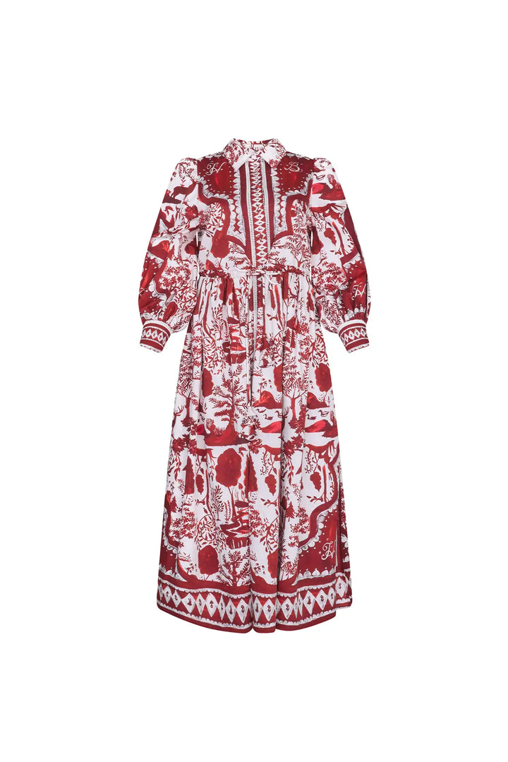 Hunter Bell – Rosie Dress in Central Park Toile