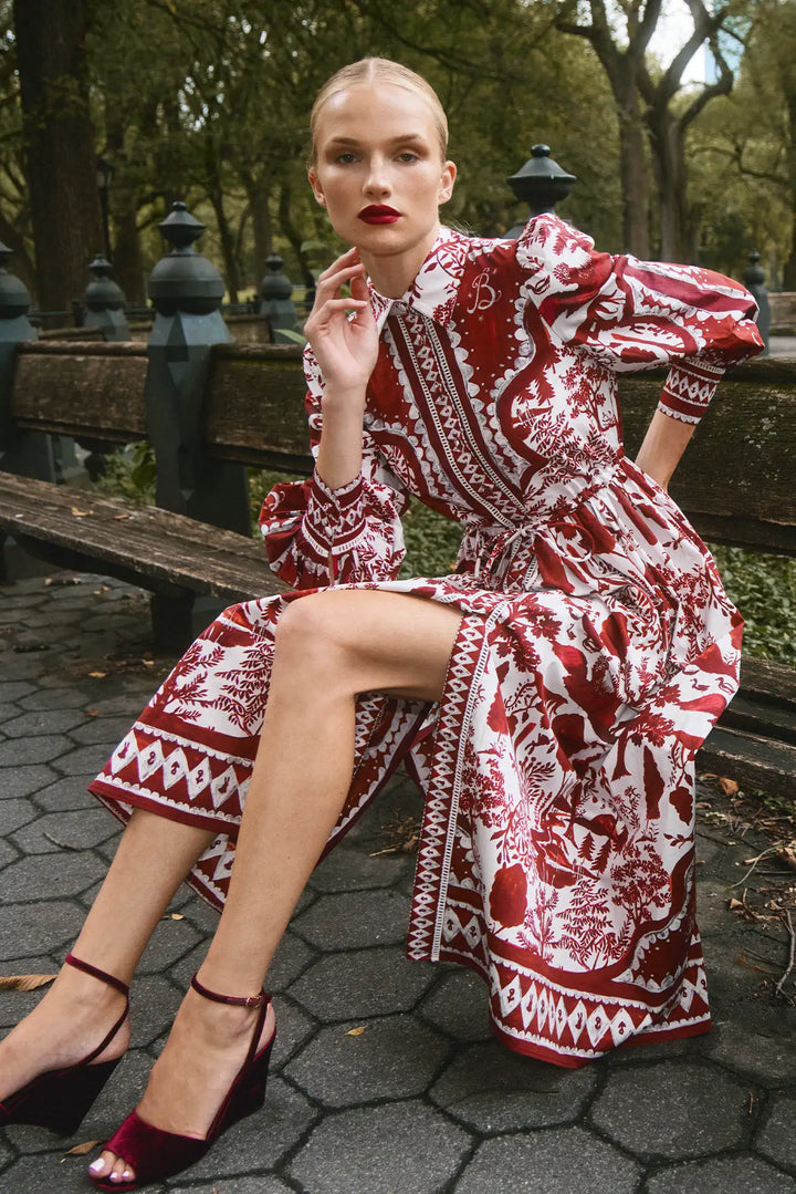 Hunter Bell – Rosie Dress in Central Park Toile