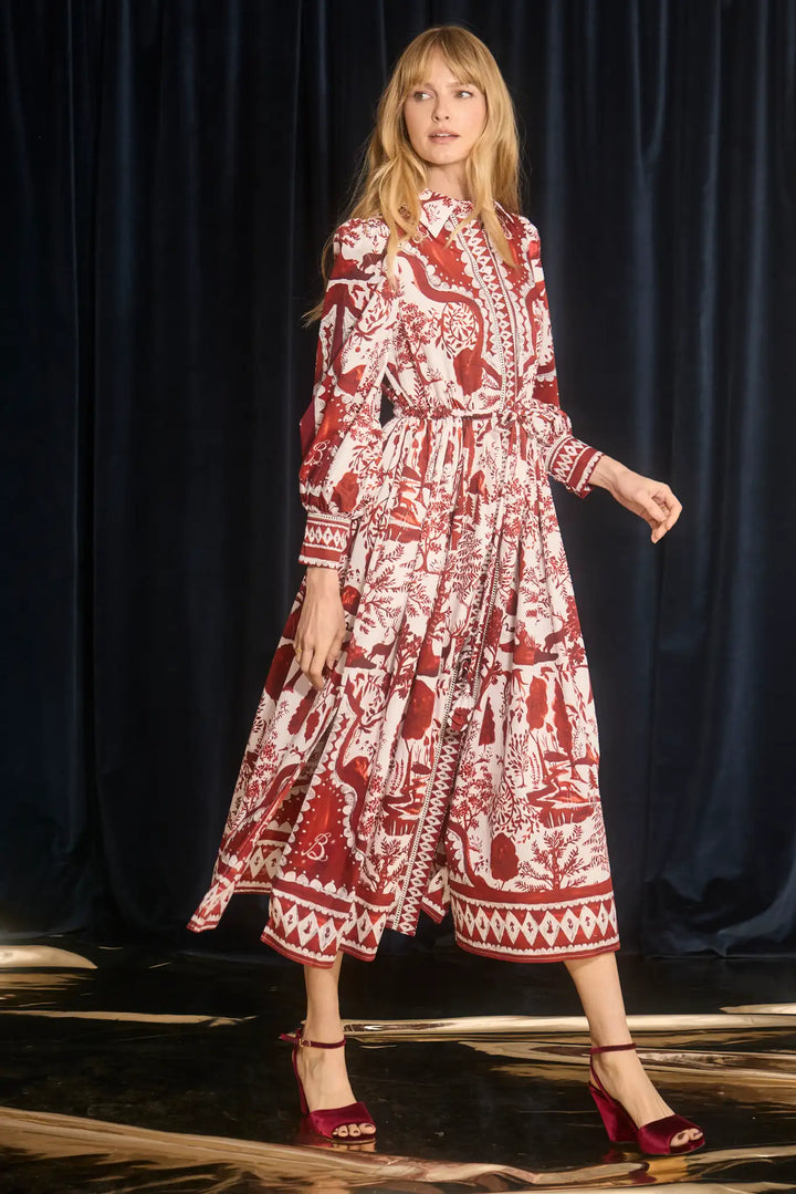 Hunter Bell – Rosie Dress in Central Park Toile