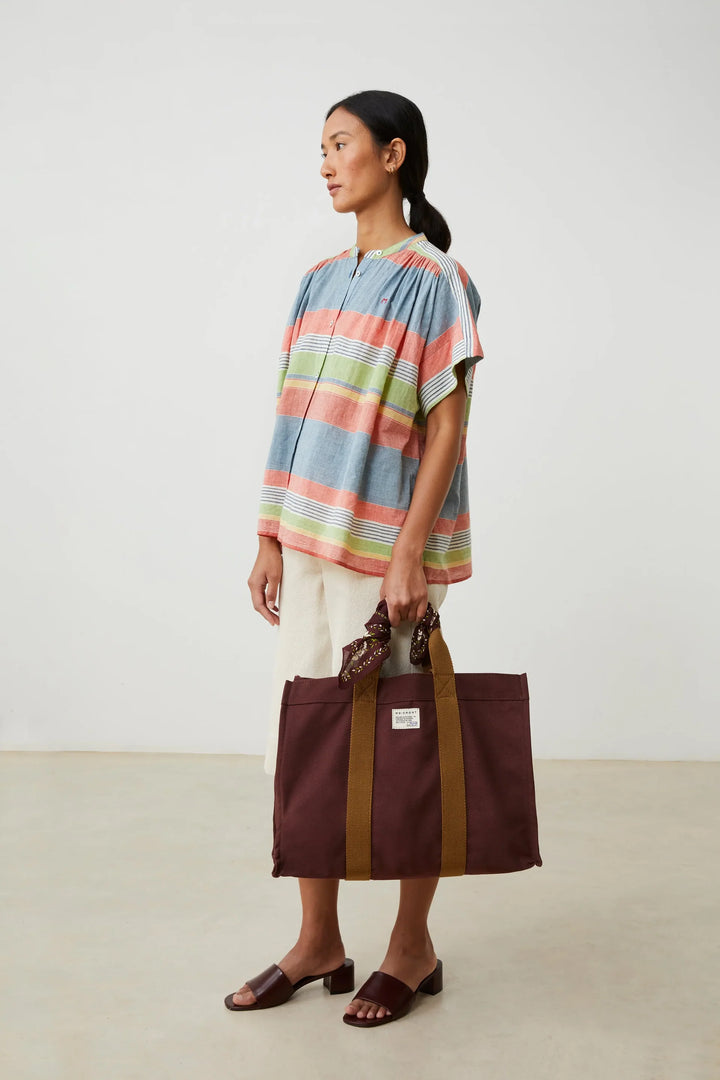 Moismont – Tote Bag No. 46 in Canvas Garnet