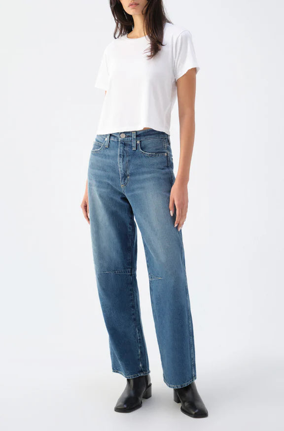 AMO Denim – Sandra Baggy Jean in Emotion