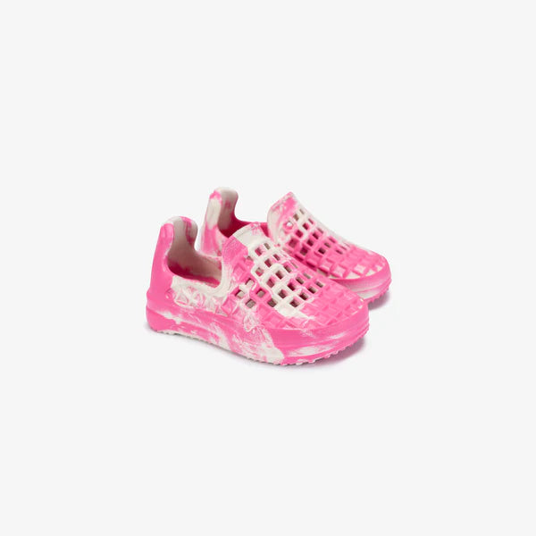 Lusso Cloud – Scenario Kids Shoe in Flamingo Swirl