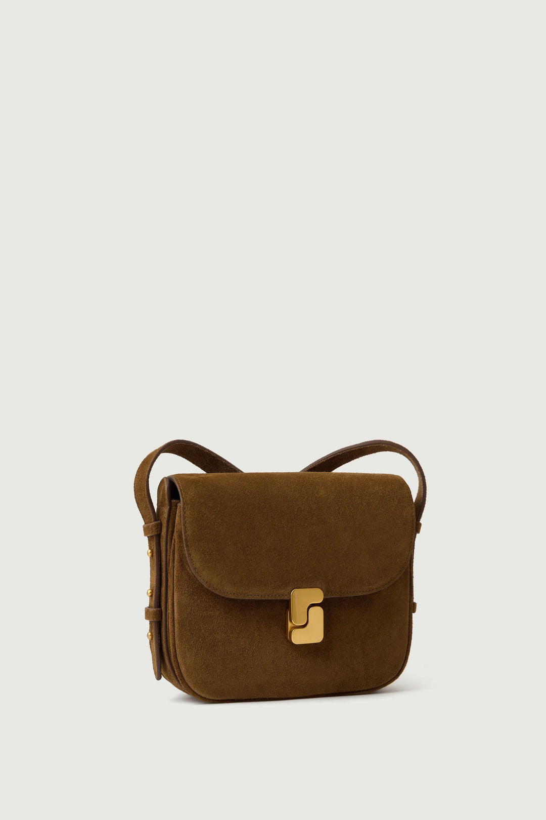 Soeur – Bellissima Mini Bag in Caramel Suede