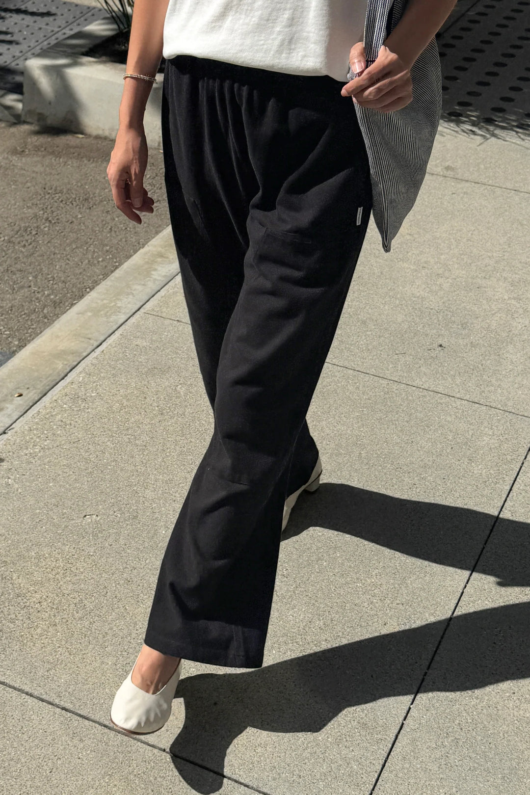 Le Bon Shoppe - Soft Jersey Terra Pants in Black