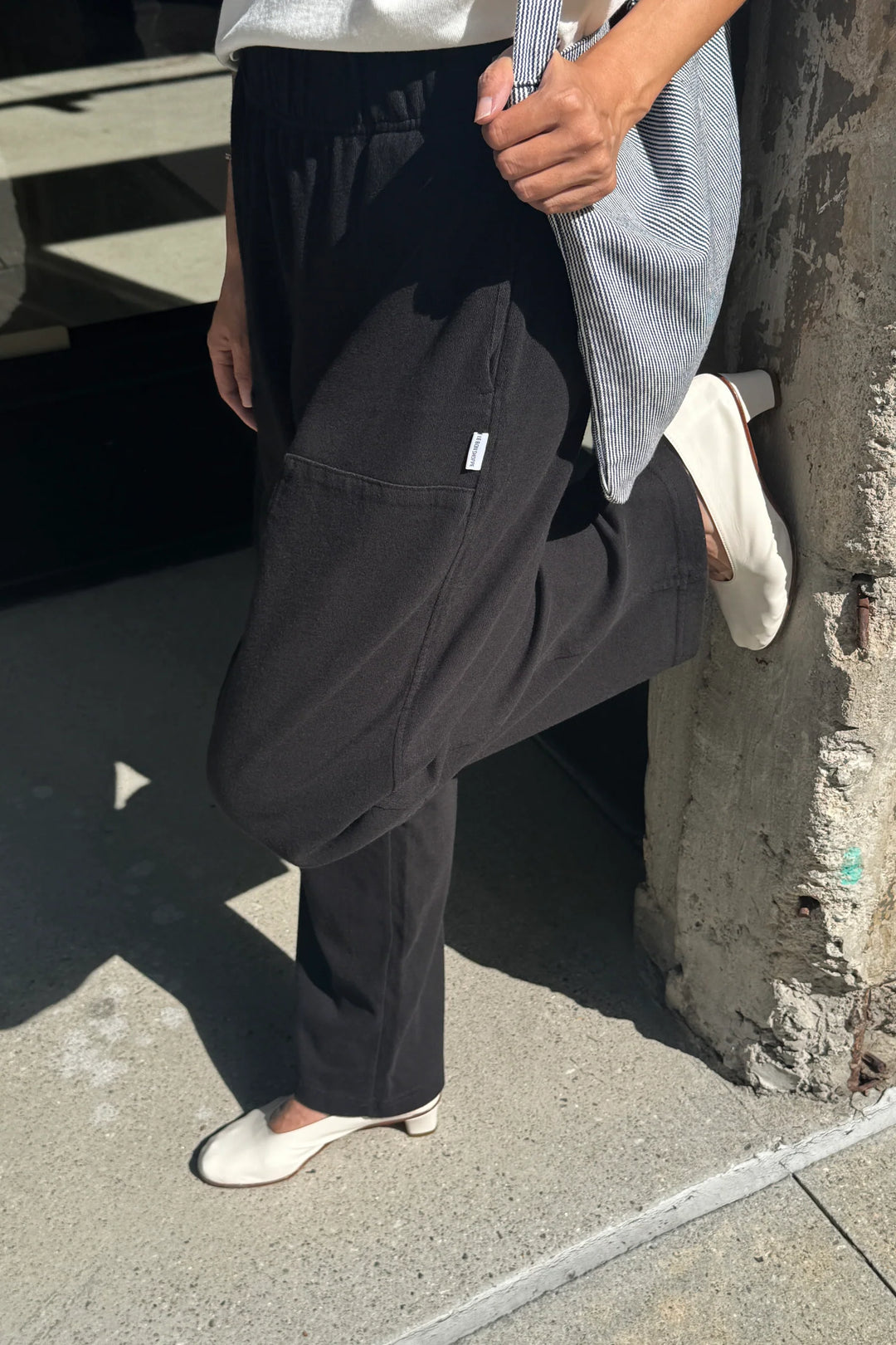 Le Bon Shoppe - Soft Jersey Terra Pants in Black