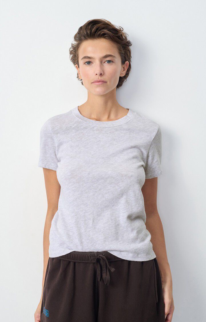 American Vintage – Sonoma Fitted Tee in Arctic Melange