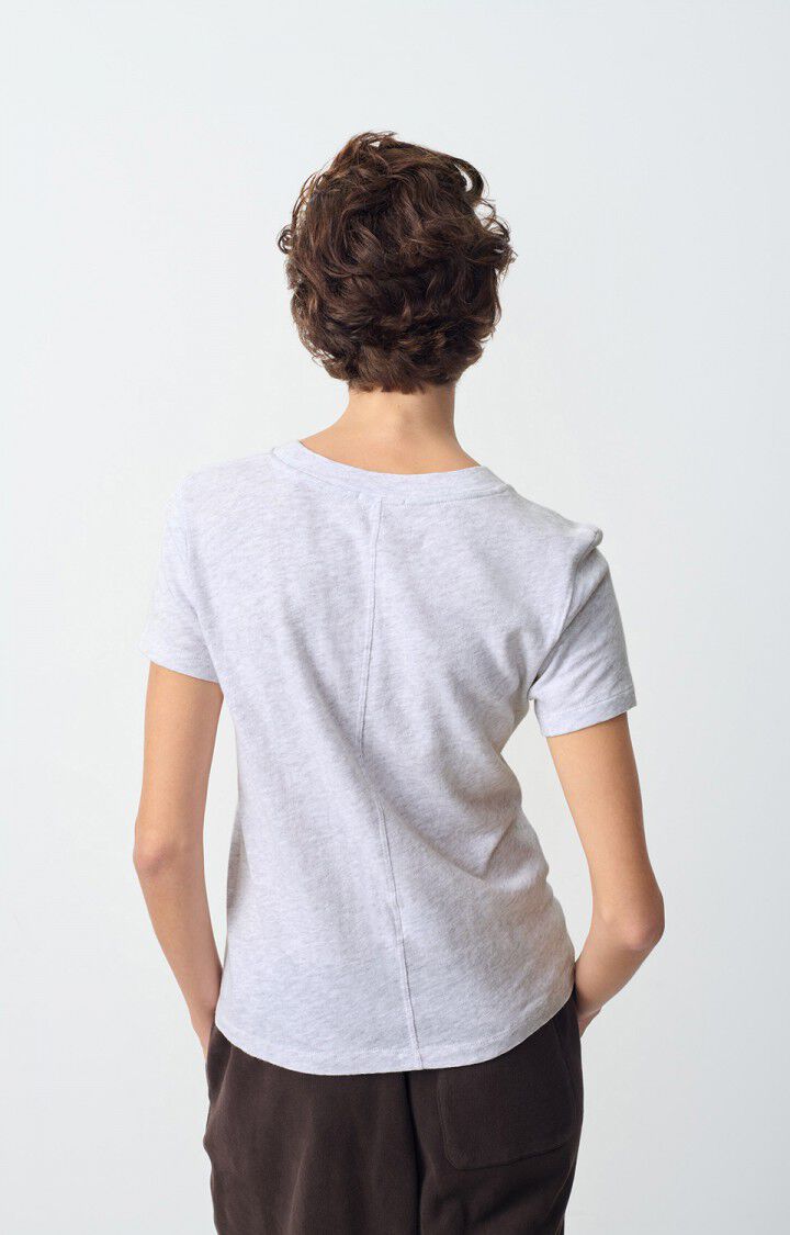 American Vintage – Sonoma Fitted Tee in Arctic Melange