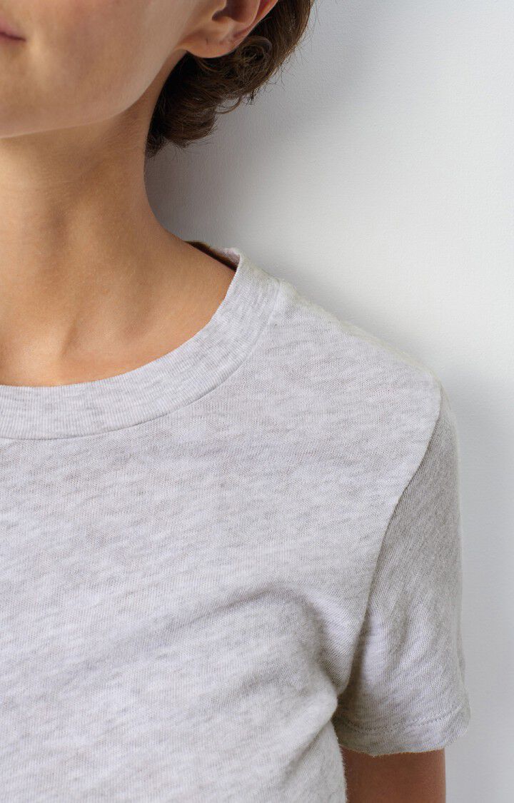 American Vintage – Sonoma Fitted Tee in Arctic Melange