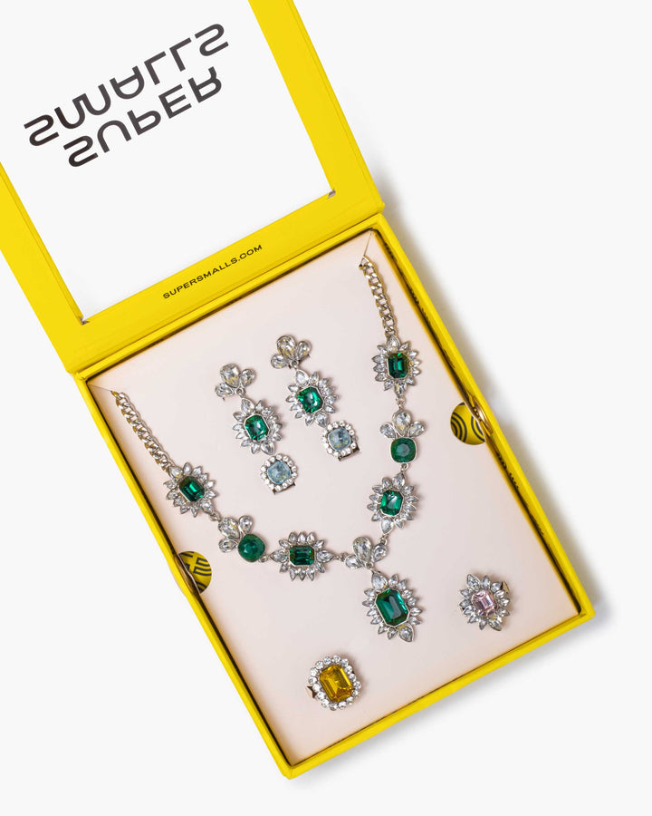 Super Smalls – Emerald Green Mega Necklace Set