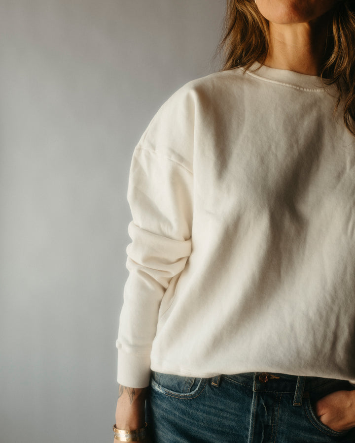 Hey Gang – The Boxy Sweatshirt in Natural