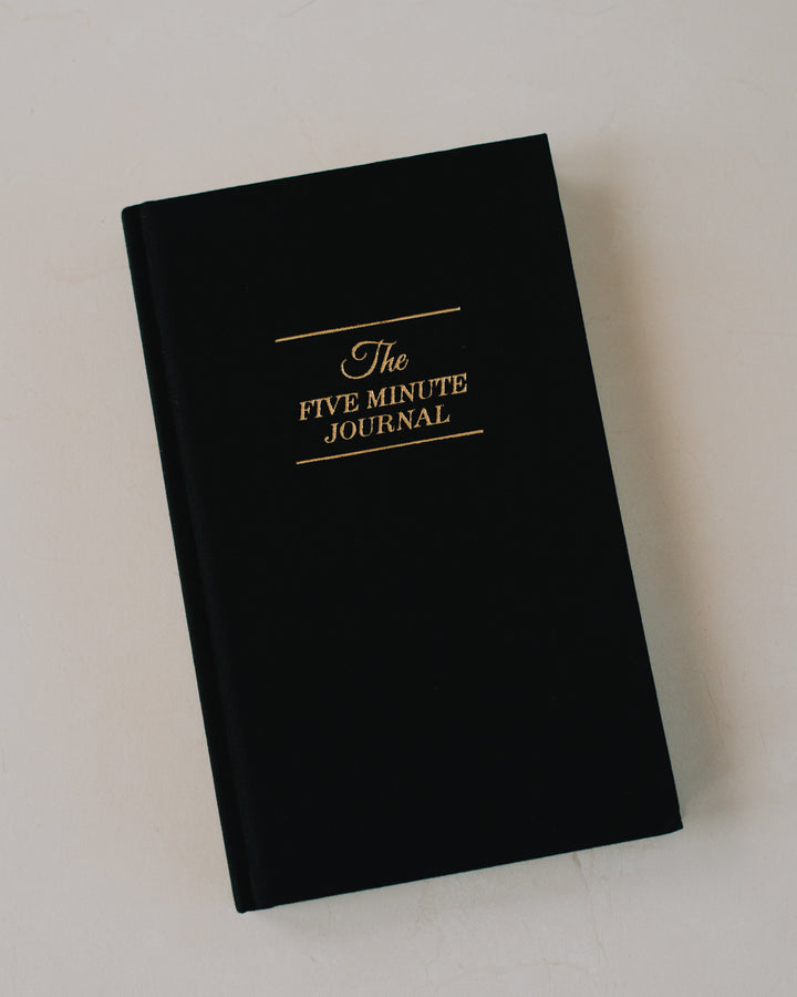 The Five Minute Journal in Bold Black