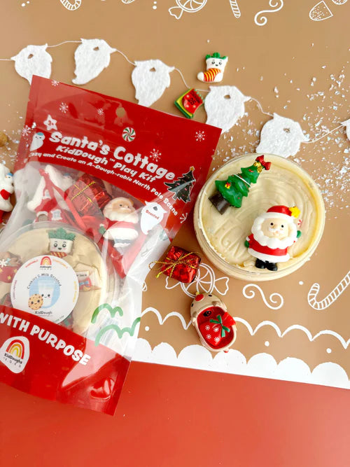 Earth Grown KidDoughs - Kid Dough Play Kit in Santa's Cottage