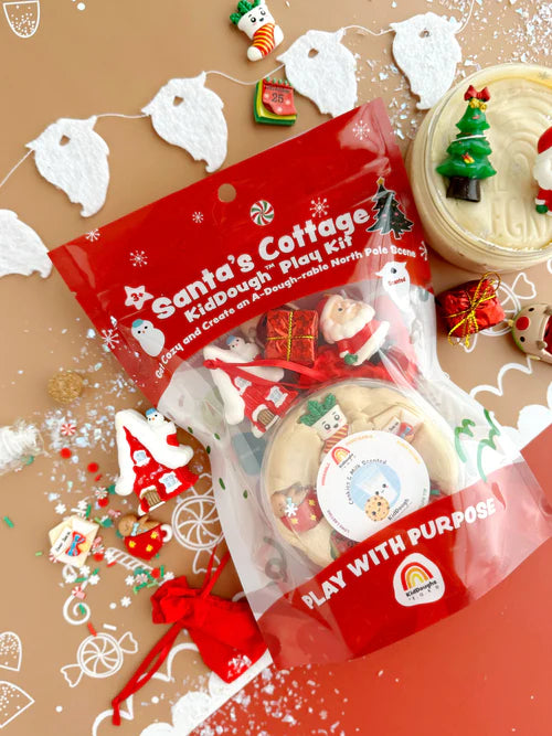 Earth Grown KidDoughs - Kid Dough Play Kit in Santa's Cottage