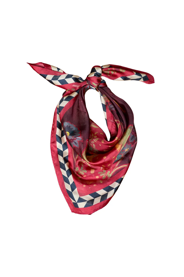 Hunter Bell – Birds of a Feather Navy Scarf