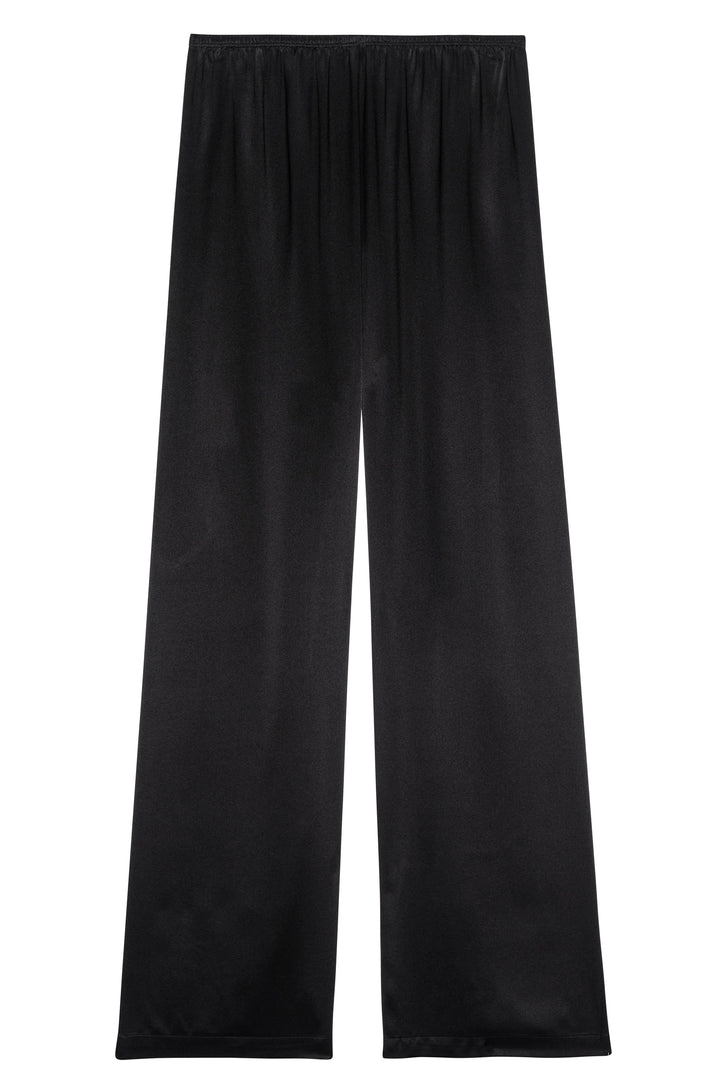 Donni – Silk Simple Pant in Jet