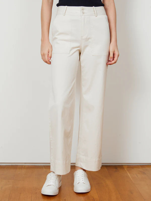 Margaret O'Leary – Parker Pant in White