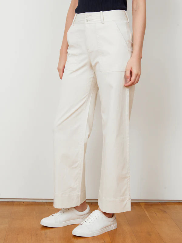 Margaret O'Leary – Parker Pant in White