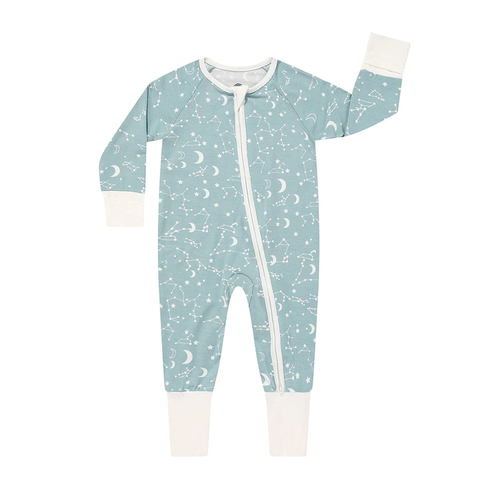 Emerson And Friends – Bamboo Footie Pajama in Stargazer
