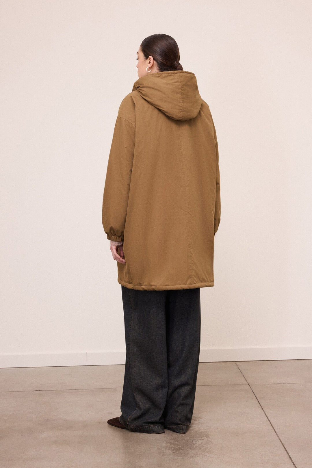 Ottod'Ame - Long Parka in Olivia Green