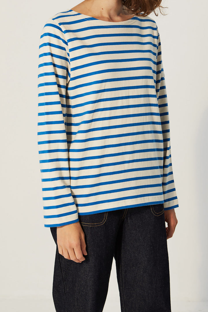 Le Mont Saint Michel - Tilda  Mariniere Long Sleeve in Azure