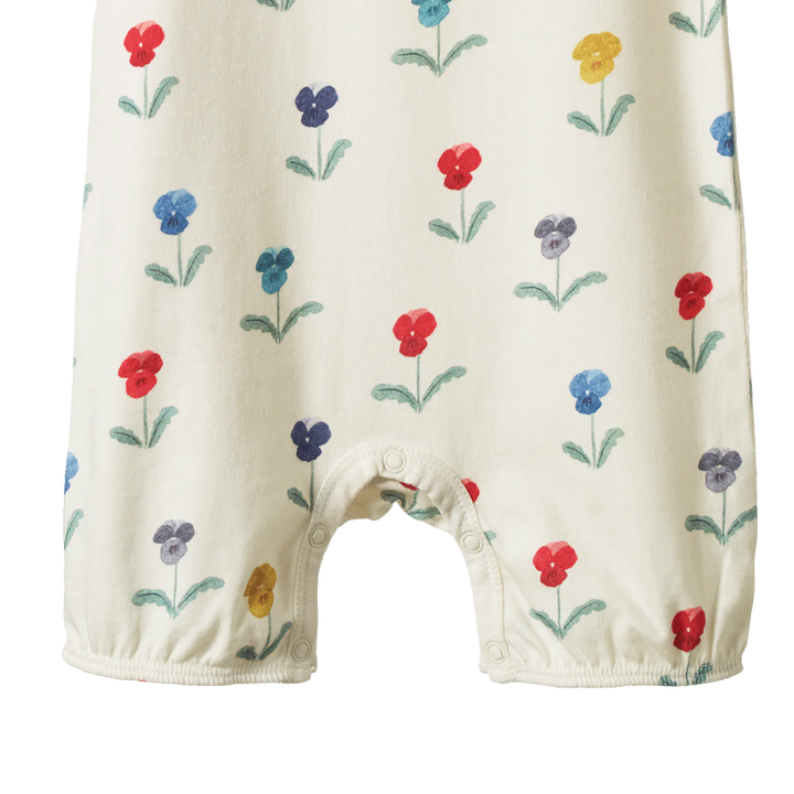 Nature Baby – Tilly Suit in Delphine Blooms Print