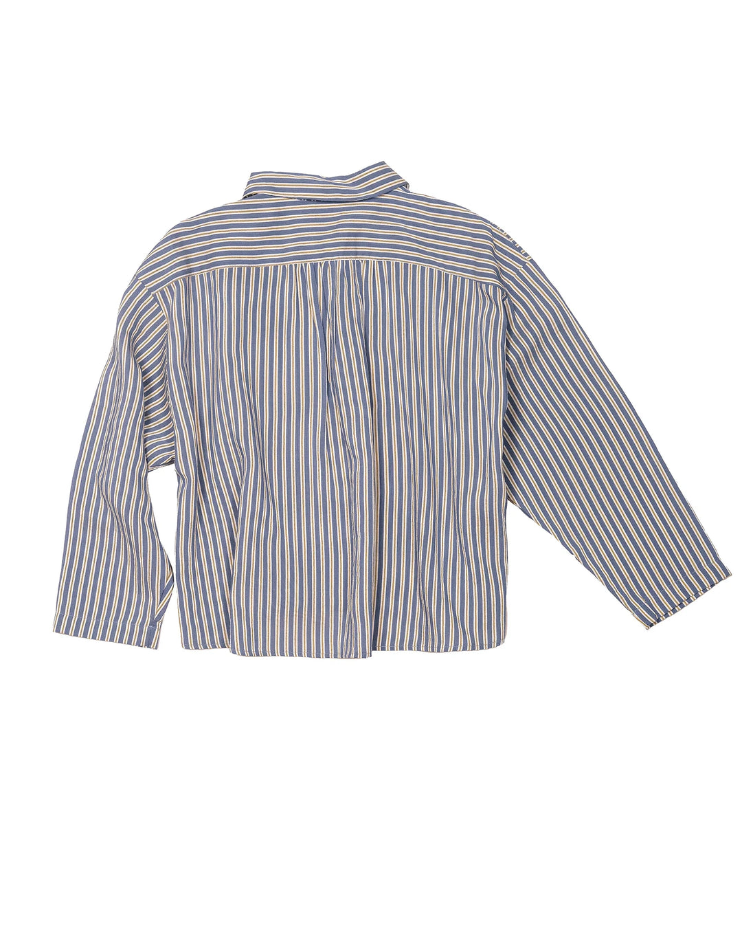 The Little Project  – Billie Shirt in Daffodil Silky Stripe