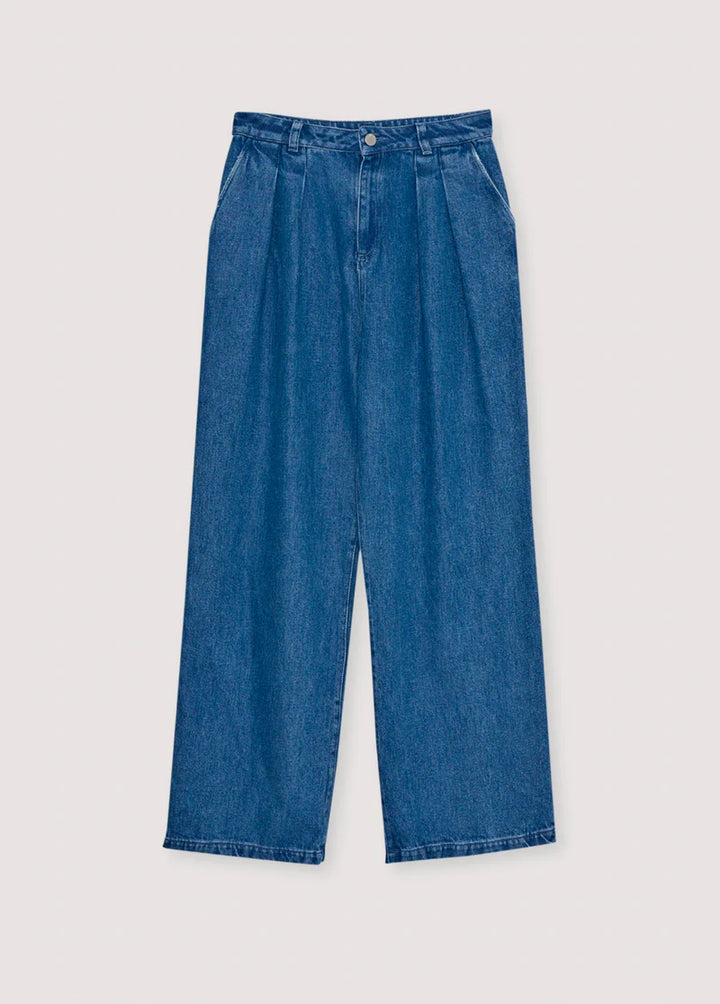 The New Society – TNS Tencel Pant in Mid Denim