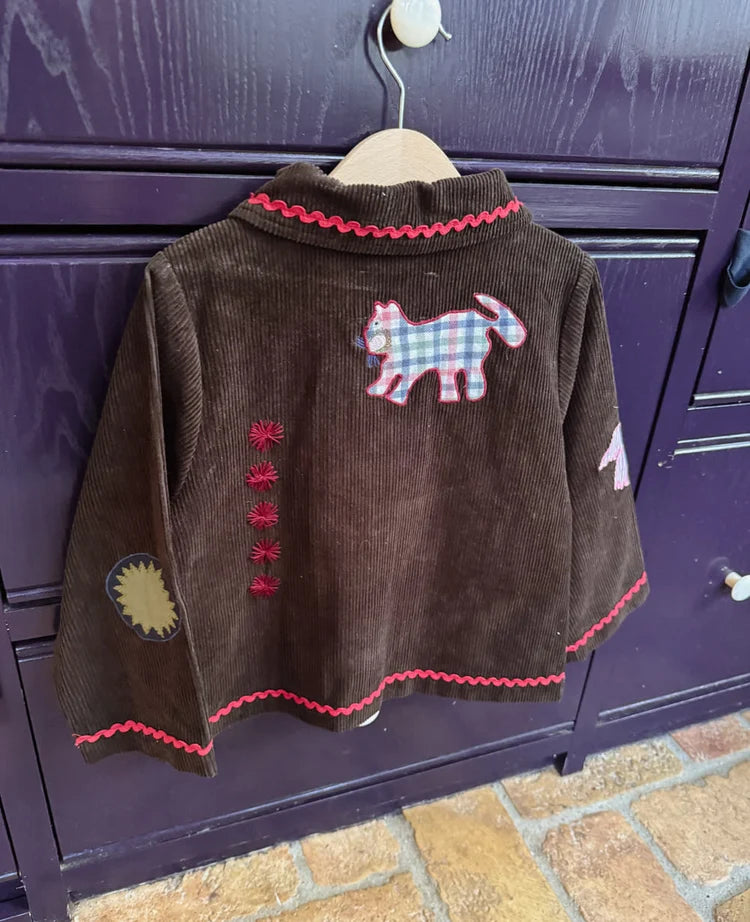 Sissel Edelbo – Twiggy Mini Jacket in Cotton Zoo