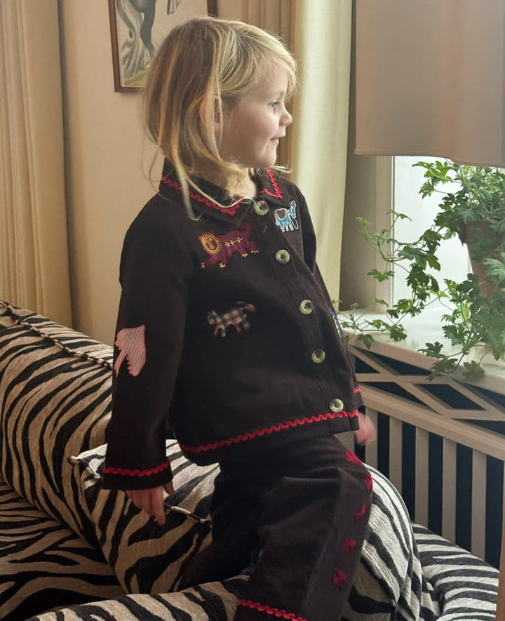 Sissel Edelbo – Twiggy Mini Jacket in Cotton Zoo