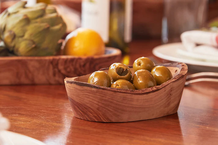 Verve Culture - Small Italian Olivewood Serving Bowl