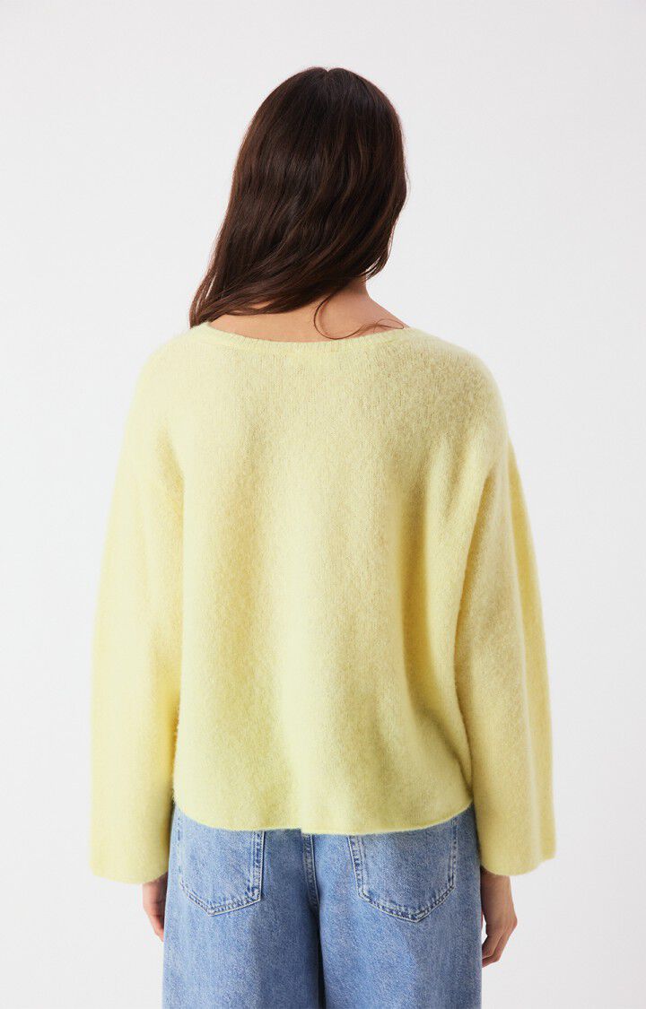 American Vintage – Vitow Bell-Sleeve Jumper in Lemon Tree