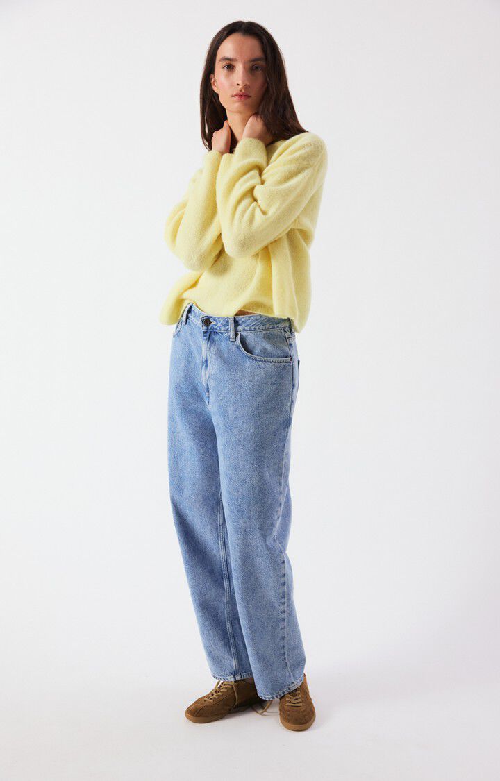 American Vintage – Vitow Bell-Sleeve Jumper in Lemon Tree