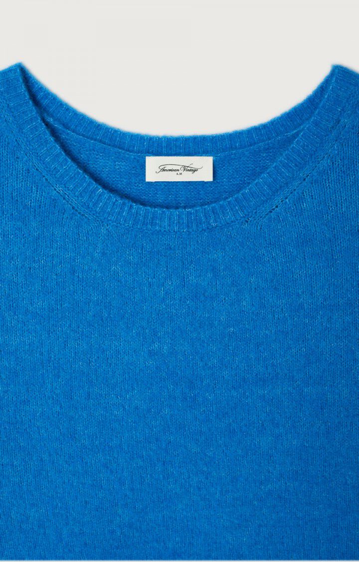 American Vintage – Vitow Bell-Sleeve Jumper in Curacao Blue