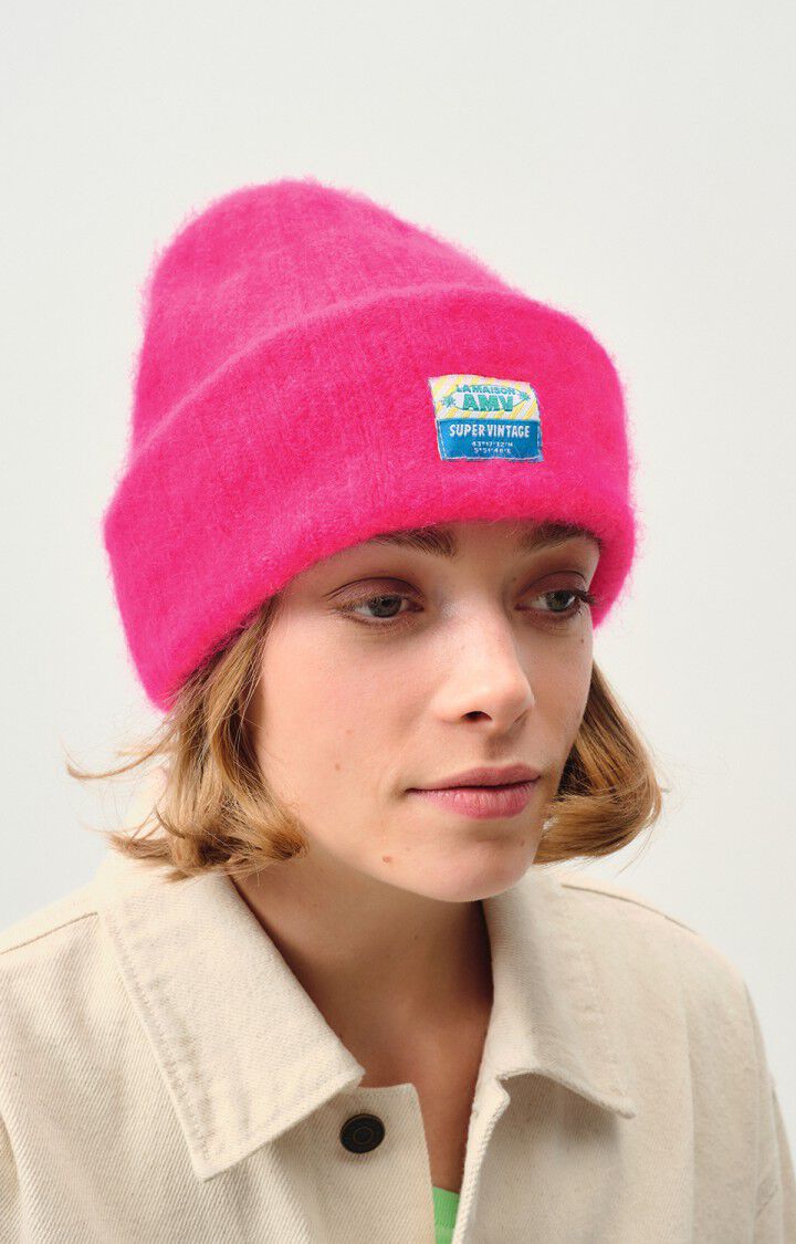 American Vintage – Vitow Beanie in Fluo Pink