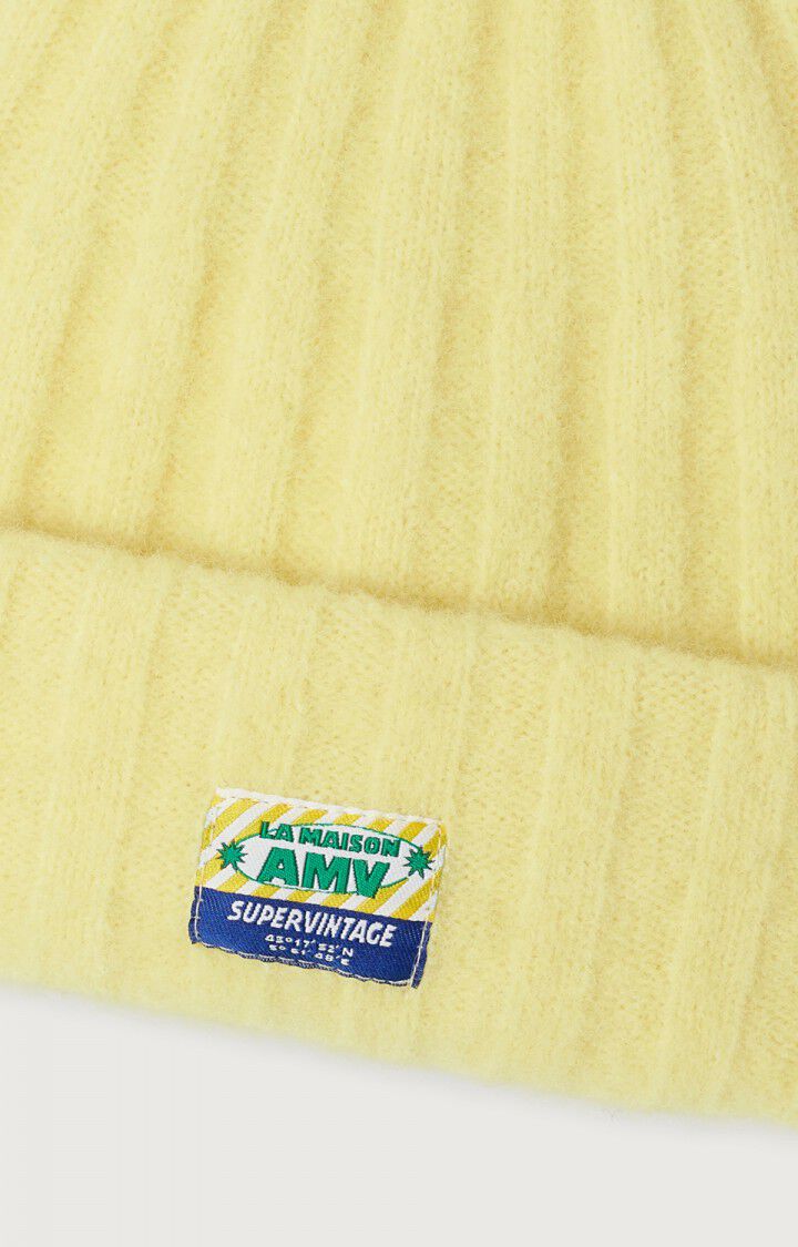 American Vintage – Vitow Beanie in Melange Lemon