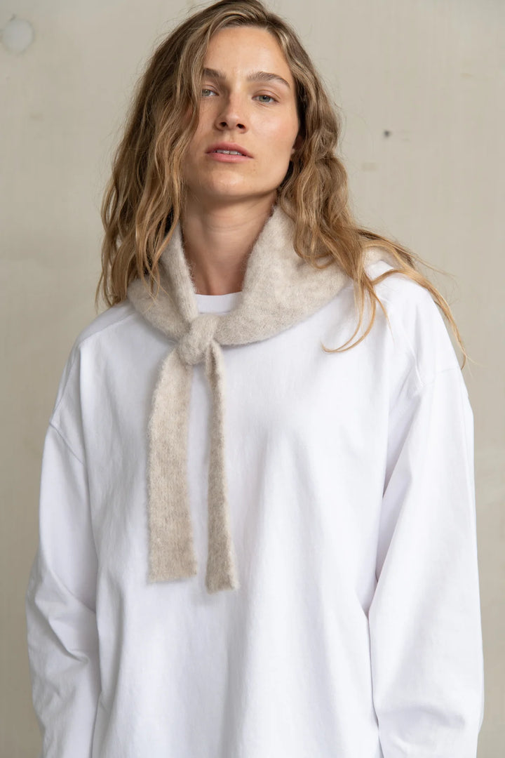 Humanoid – Alto Scarf in Beige Melange