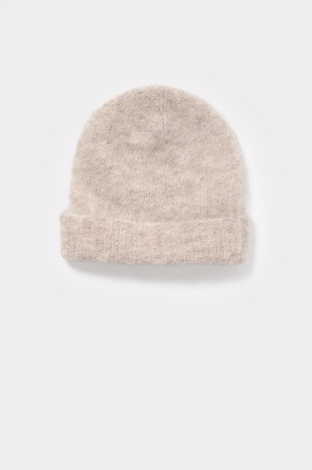 Humanoid – Assy Alpaca Knit Beanie in Beige Melange