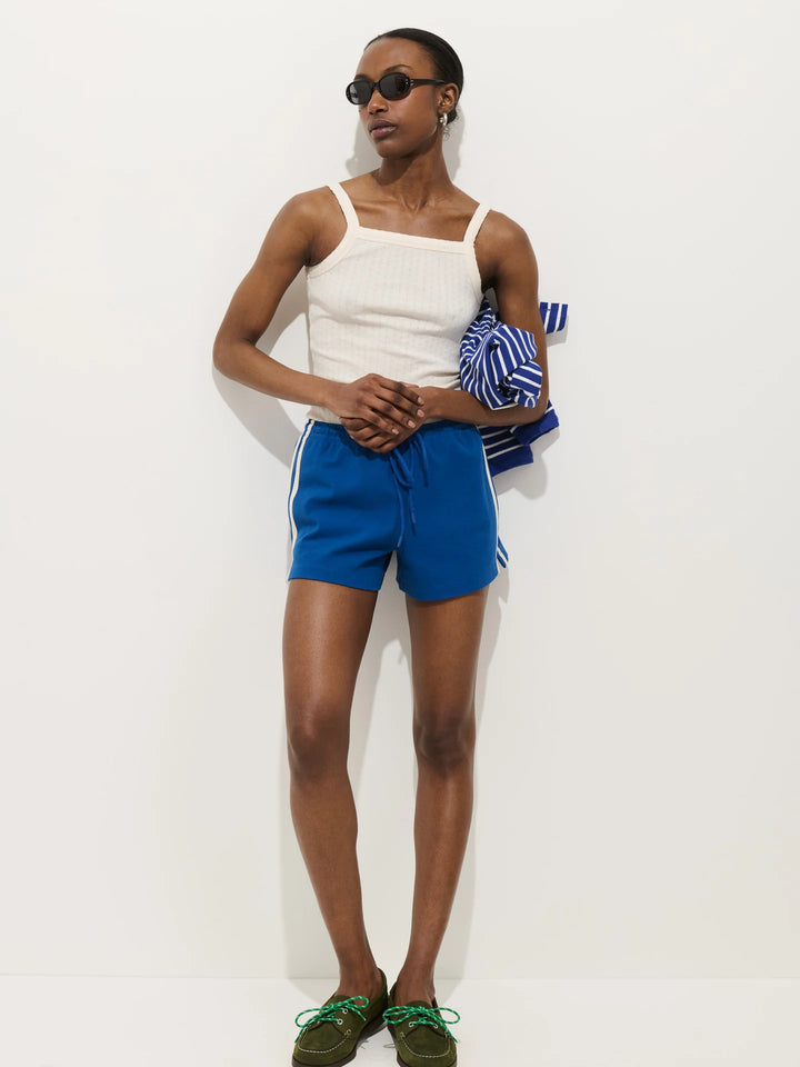 Alex Mill – Coco Track Shorts in Blue