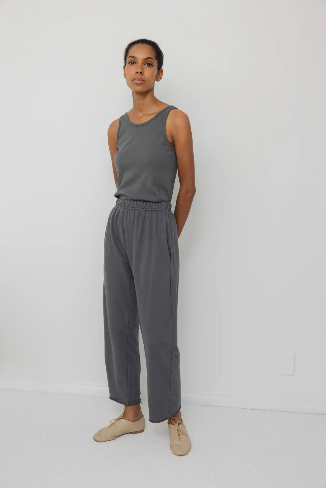 Wol Hide – Easy Sweatpant in Stone