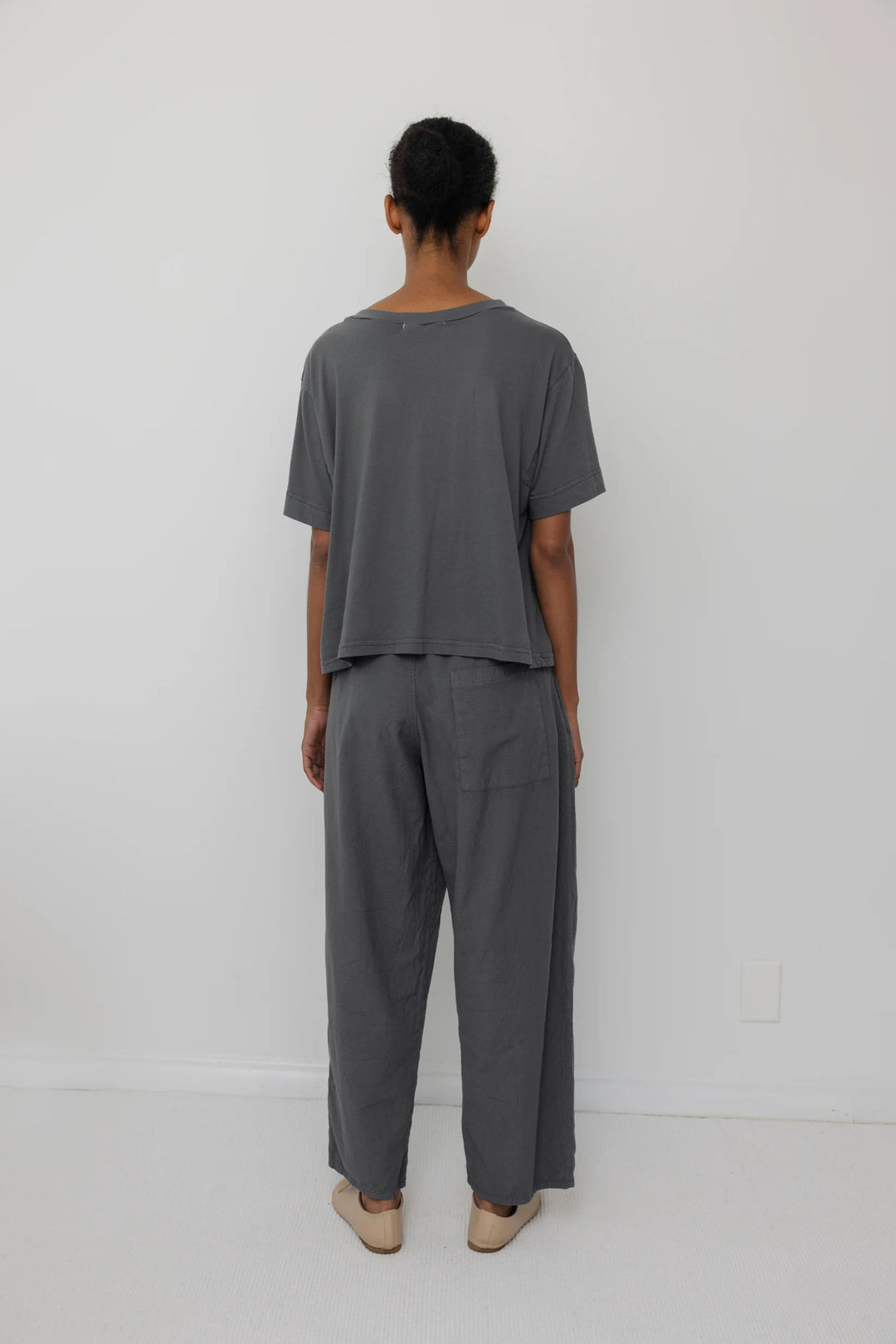 Wol Hide – Easy Box Tee in Stone