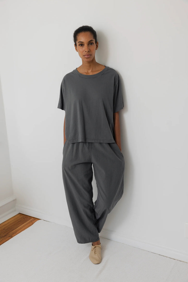 Wol Hide – Easy Box Tee in Stone