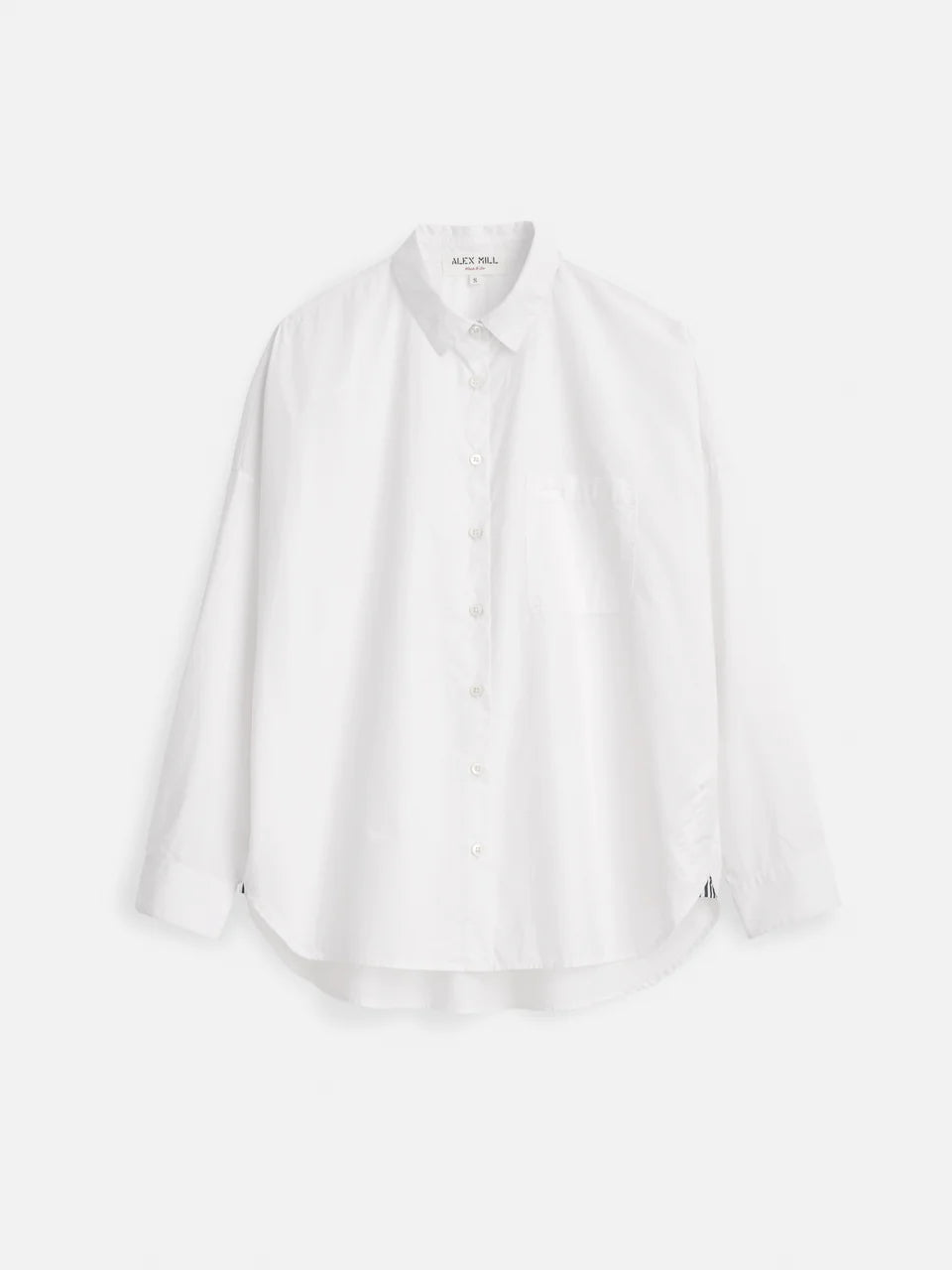 Alex Mill – Jo Paper Poplin Shirt in White