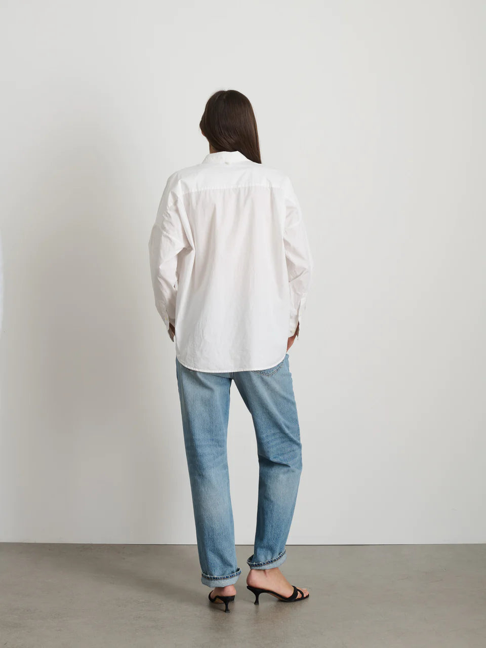 Alex Mill – Jo Paper Poplin Shirt in White