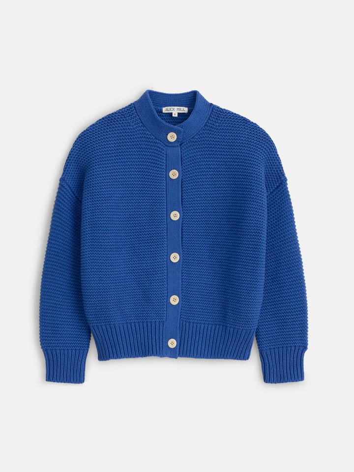 Alex Mill – Nico Chunky Cardigan in Cosmic Blue