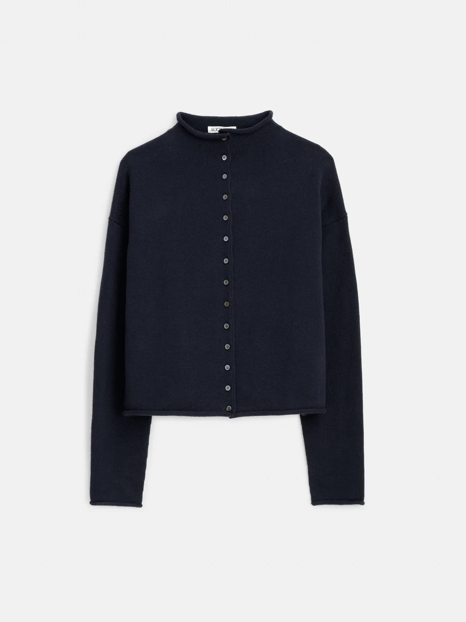Alex Mill – Taylor Cotton Cashmere Cardigan in Navy