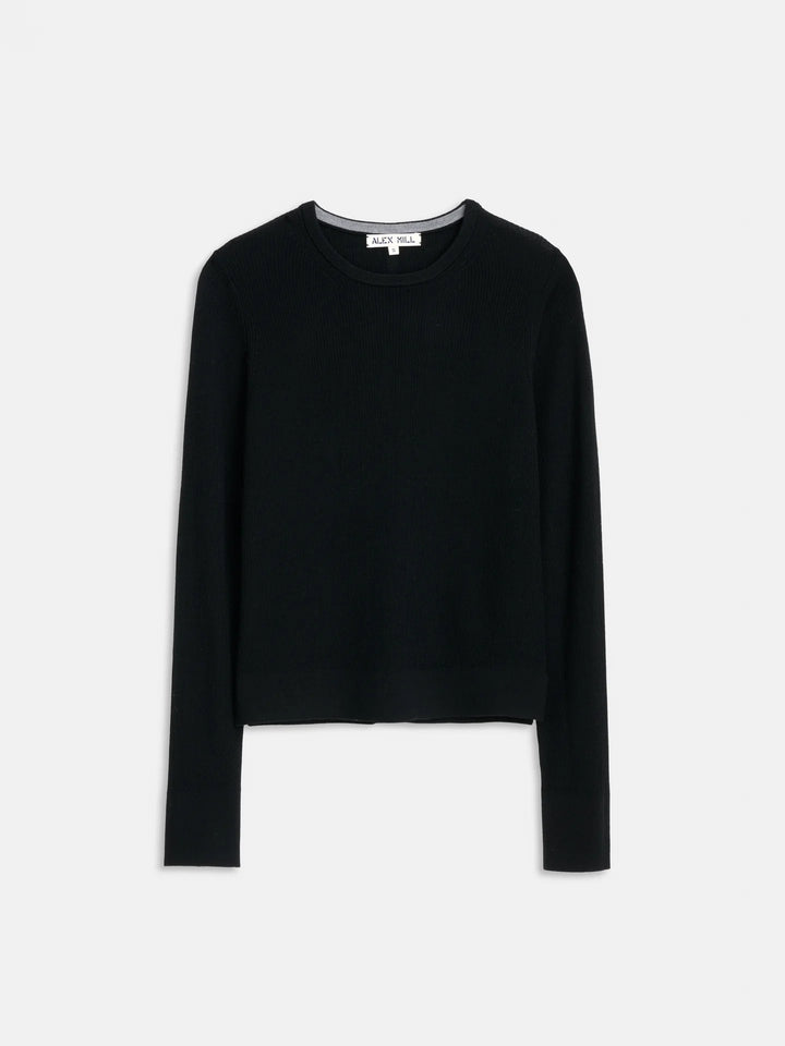 Alex Mill – Ava Sweater Tee in Black